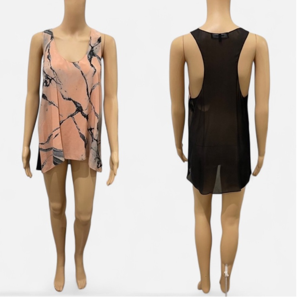 Robert Rodriguez Marble Pattern Blouse 6